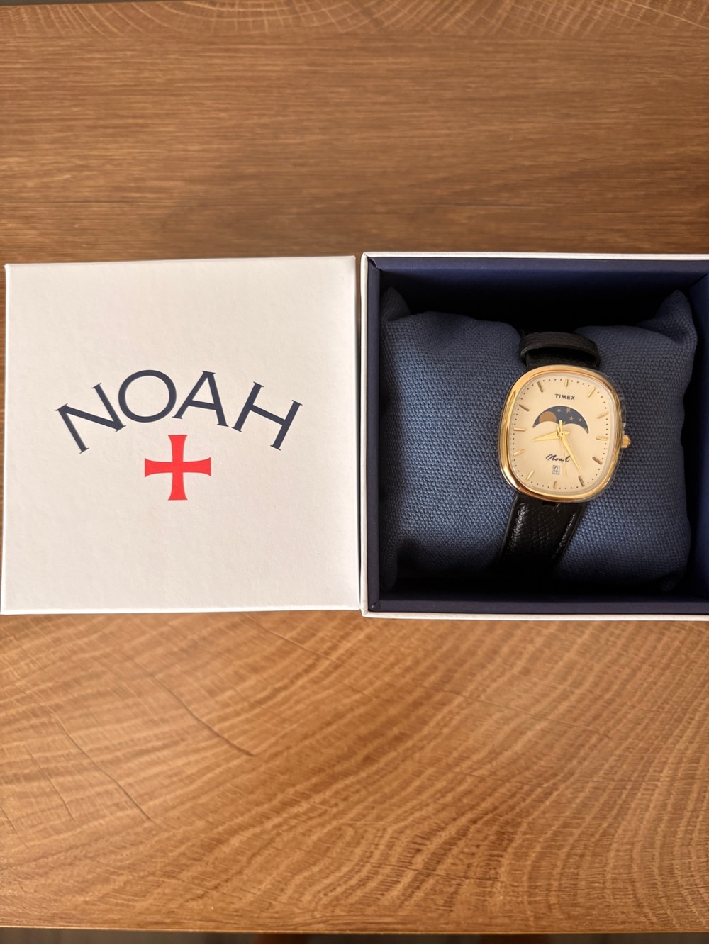 Noah x Timex Oval Moon Phase Watch Black Gold (NWT)